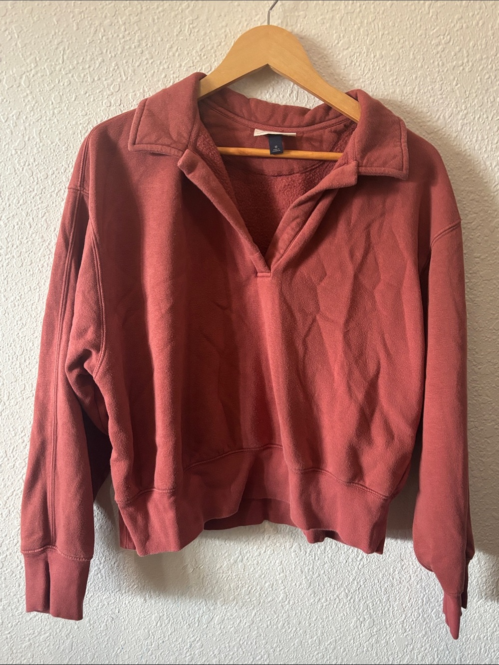 Universal Thread Brick Red Pullover Sweatshirt